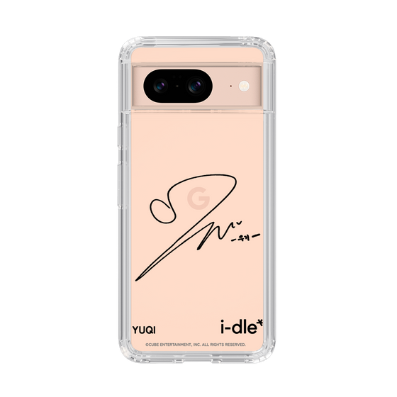 スリムプロテクションケース［ 2025 i-dle first japan tour - 手書きサイン - YUQI ］