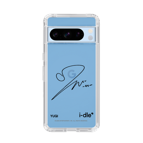 スリムプロテクションケース［ 2025 i-dle first japan tour - 手書きサイン - YUQI ］