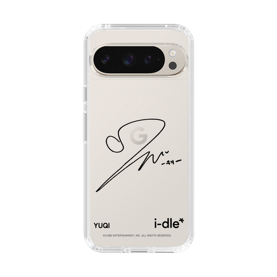 スリムプロテクションケース［ 2025 i-dle first japan tour - 手書きサイン - YUQI ］