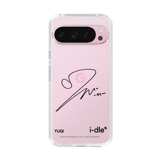 スリムプロテクションケース［ 2025 i-dle first japan tour - 手書きサイン - YUQI ］