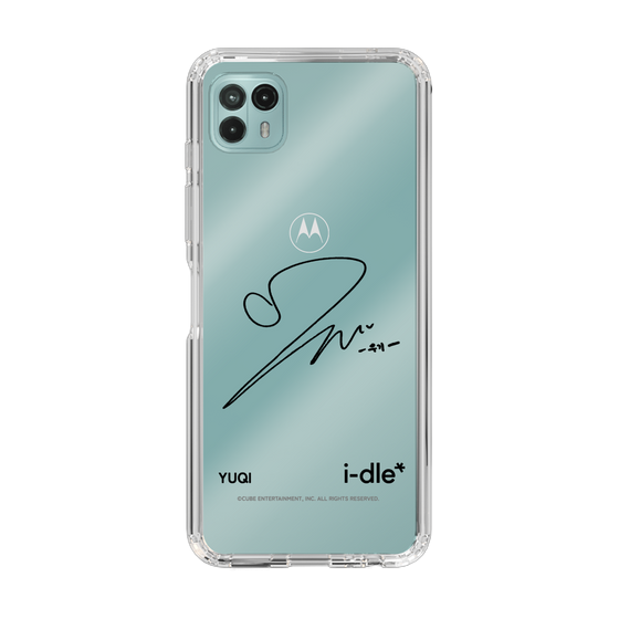 スリムプロテクションケース［ 2025 i-dle first japan tour - 手書きサイン - YUQI ］