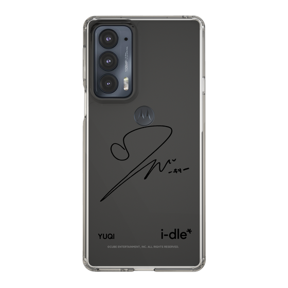 スリムプロテクションケース［ 2025 i-dle first japan tour - 手書きサイン - YUQI ］