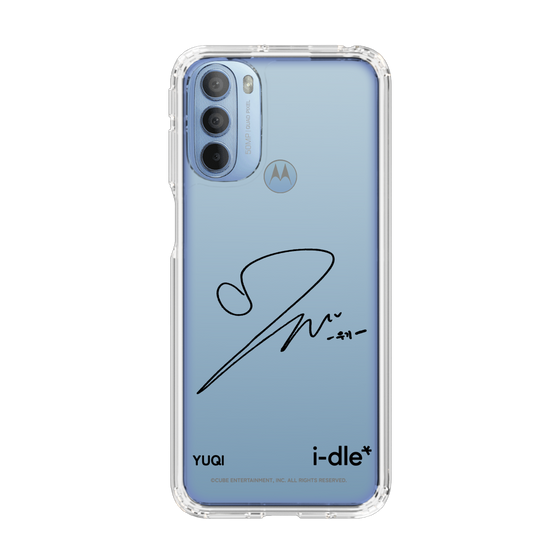 スリムプロテクションケース［ 2025 i-dle first japan tour - 手書きサイン - YUQI ］