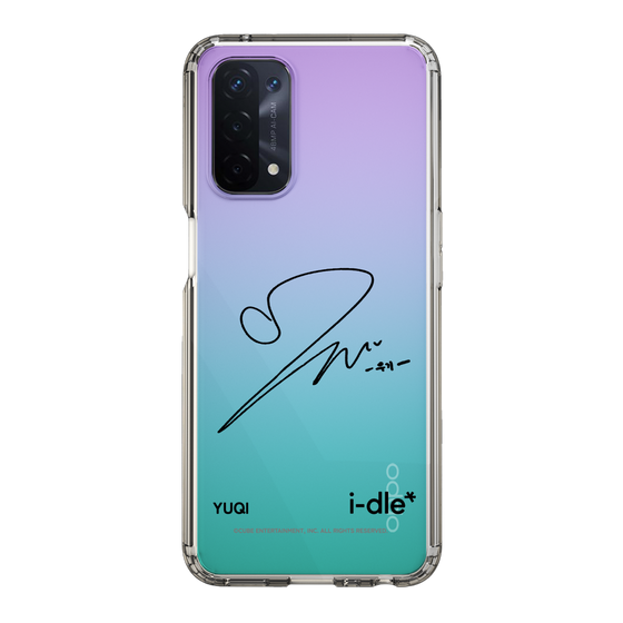 スリムプロテクションケース［ 2025 i-dle first japan tour - 手書きサイン - YUQI ］