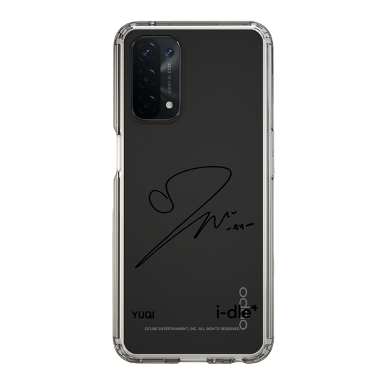 スリムプロテクションケース［ 2025 i-dle first japan tour - 手書きサイン - YUQI ］