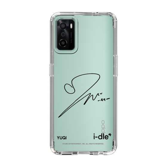 スリムプロテクションケース［ 2025 i-dle first japan tour - 手書きサイン - YUQI ］