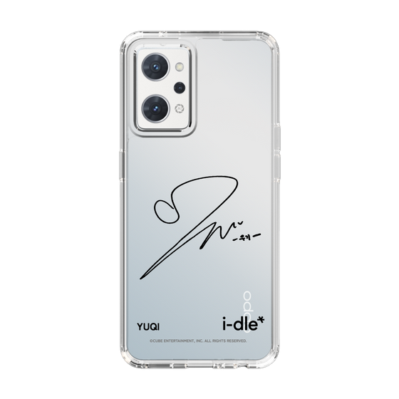 スリムプロテクションケース［ 2025 i-dle first japan tour - 手書きサイン - YUQI ］
