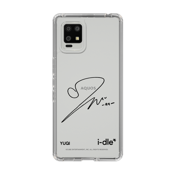 スリムプロテクションケース［ 2025 i-dle first japan tour - 手書きサイン - YUQI ］