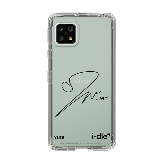 スリムプロテクションケース［ 2025 i-dle first japan tour - 手書きサイン - YUQI ］