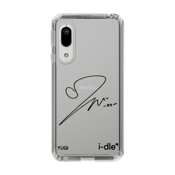 スリムプロテクションケース［ 2025 i-dle first japan tour - 手書きサイン - YUQI ］