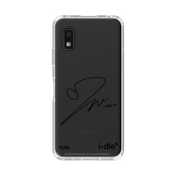 スリムプロテクションケース［ 2025 i-dle first japan tour - 手書きサイン - YUQI ］