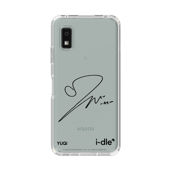スリムプロテクションケース［ 2025 i-dle first japan tour - 手書きサイン - YUQI ］