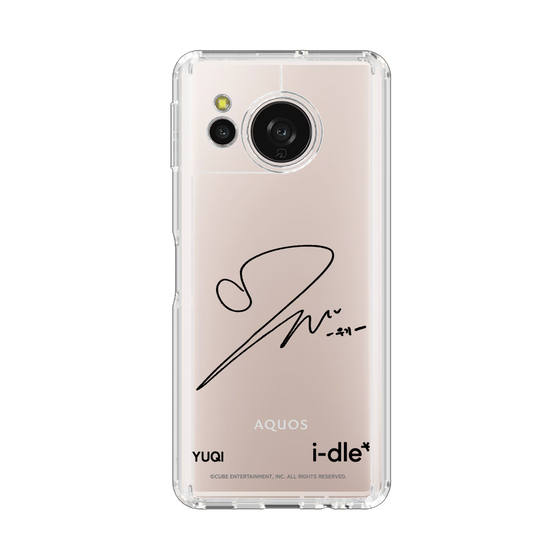 スリムプロテクションケース［ 2025 i-dle first japan tour - 手書きサイン - YUQI ］