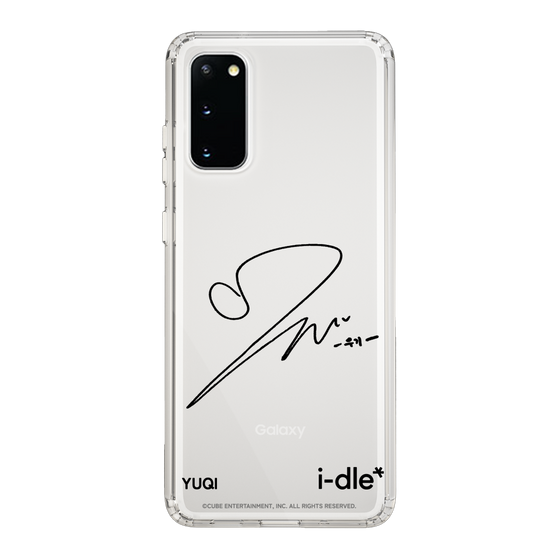 スリムプロテクションケース［ 2025 i-dle first japan tour - 手書きサイン - YUQI ］