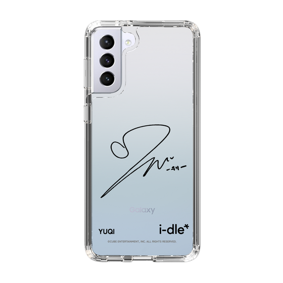 スリムプロテクションケース［ 2025 i-dle first japan tour - 手書きサイン - YUQI ］