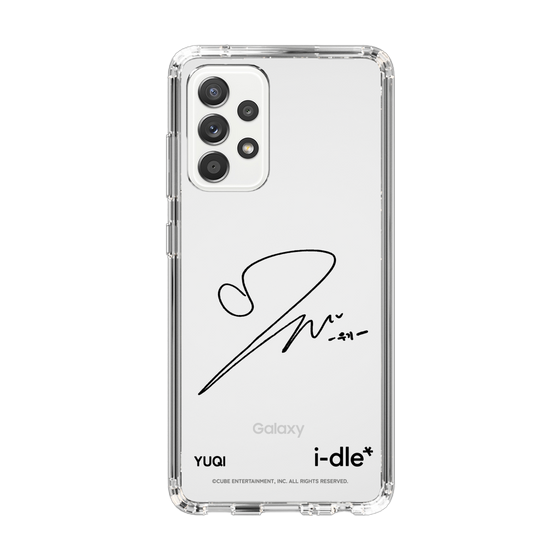スリムプロテクションケース［ 2025 i-dle first japan tour - 手書きサイン - YUQI ］