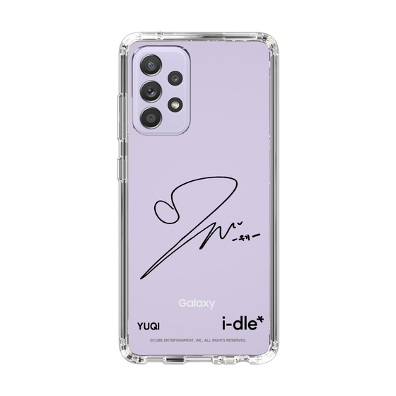 スリムプロテクションケース［ 2025 i-dle first japan tour - 手書きサイン - YUQI ］