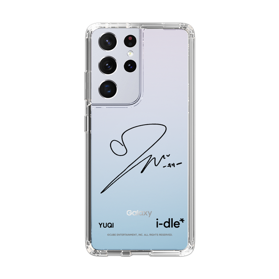 スリムプロテクションケース［ 2025 i-dle first japan tour - 手書きサイン - YUQI ］