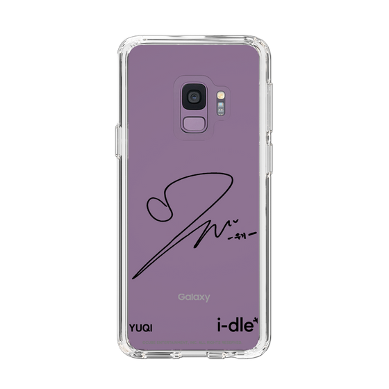 スリムプロテクションケース［ 2025 i-dle first japan tour - 手書きサイン - YUQI ］