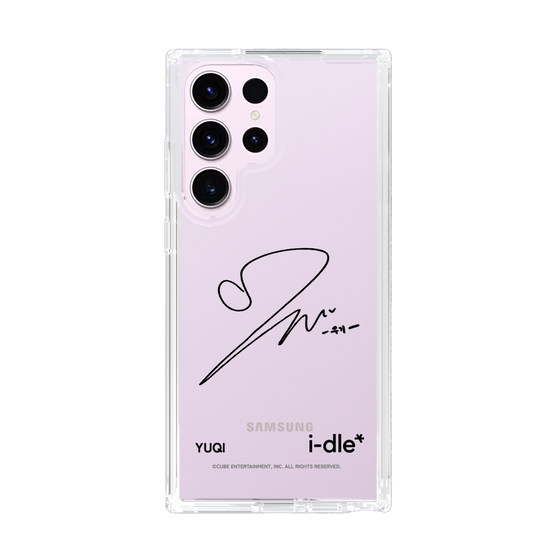 スリムプロテクションケース［ 2025 i-dle first japan tour - 手書きサイン - YUQI ］