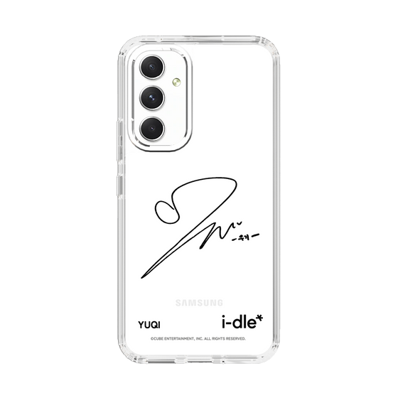 スリムプロテクションケース［ 2025 i-dle first japan tour - 手書きサイン - YUQI ］