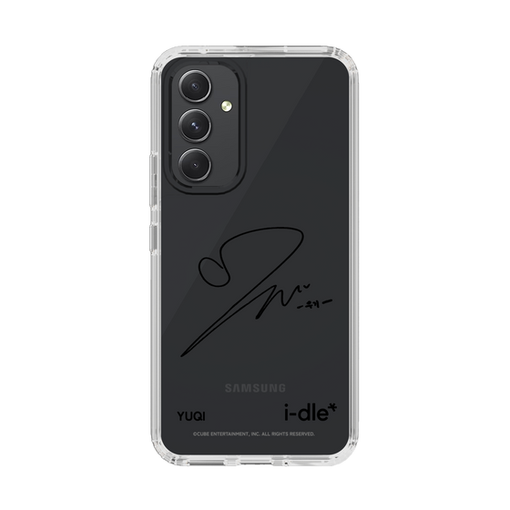 スリムプロテクションケース［ 2025 i-dle first japan tour - 手書きサイン - YUQI ］