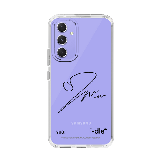 スリムプロテクションケース［ 2025 i-dle first japan tour - 手書きサイン - YUQI ］