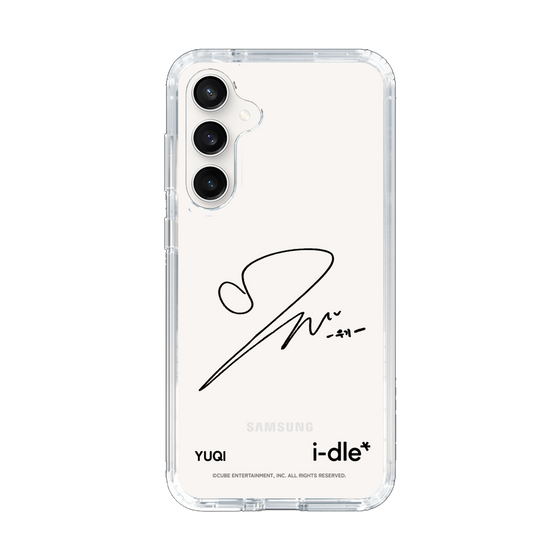スリムプロテクションケース［ 2025 i-dle first japan tour - 手書きサイン - YUQI ］