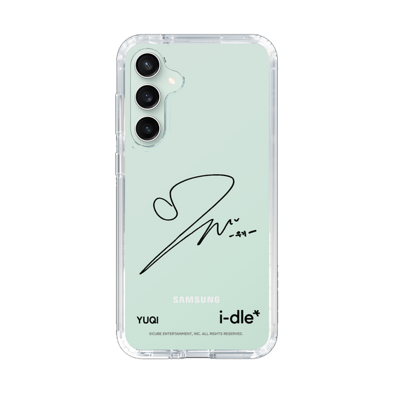 スリムプロテクションケース［ 2025 i-dle first japan tour - 手書きサイン - YUQI ］