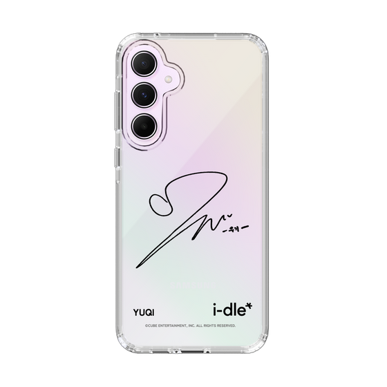 スリムプロテクションケース［ 2025 i-dle first japan tour - 手書きサイン - YUQI ］