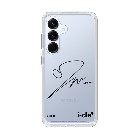 スリムプロテクションケース［ 2025 i-dle first japan tour - 手書きサイン - YUQI ］
