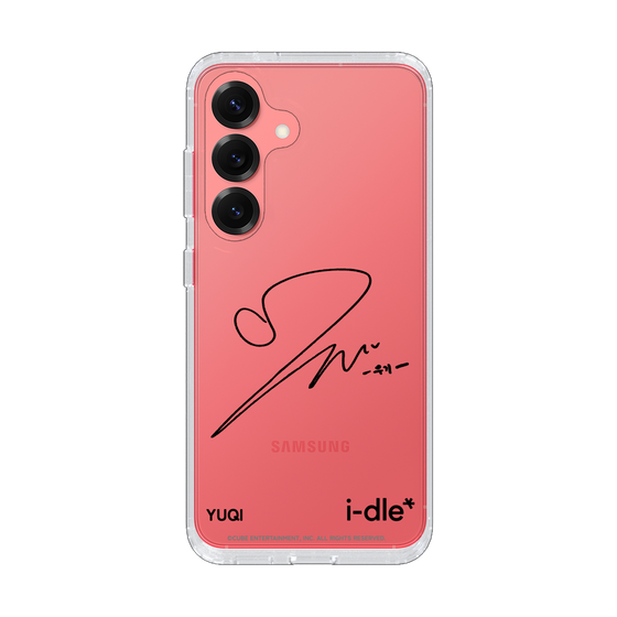 スリムプロテクションケース［ 2025 i-dle first japan tour - 手書きサイン - YUQI ］
