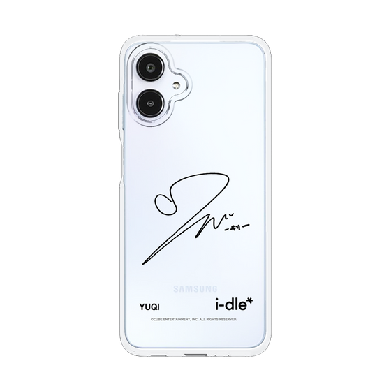 スリムプロテクションケース［ 2025 i-dle first japan tour - 手書きサイン - YUQI ］