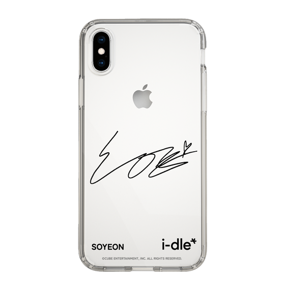 スリムプロテクションケース［ 2025 i-dle first japan tour - 手書きサイン - SOYEON ］