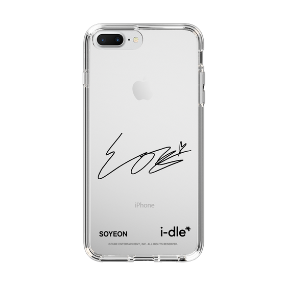 スリムプロテクションケース［ 2025 i-dle first japan tour - 手書きサイン - SOYEON ］