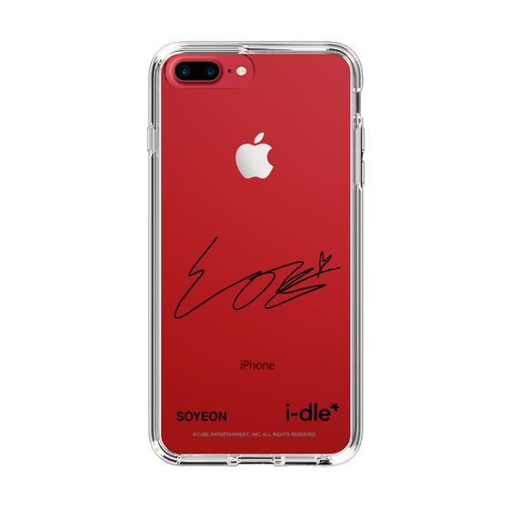 スリムプロテクションケース［ 2025 i-dle first japan tour - 手書きサイン - SOYEON ］