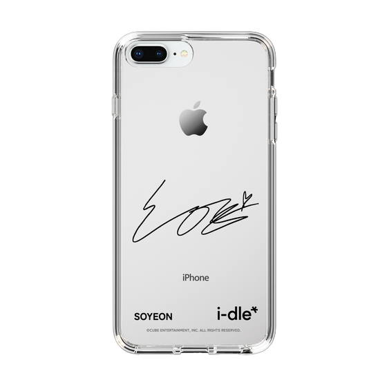 スリムプロテクションケース［ 2025 i-dle first japan tour - 手書きサイン - SOYEON ］