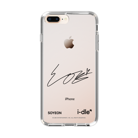 スリムプロテクションケース［ 2025 i-dle first japan tour - 手書きサイン - SOYEON ］