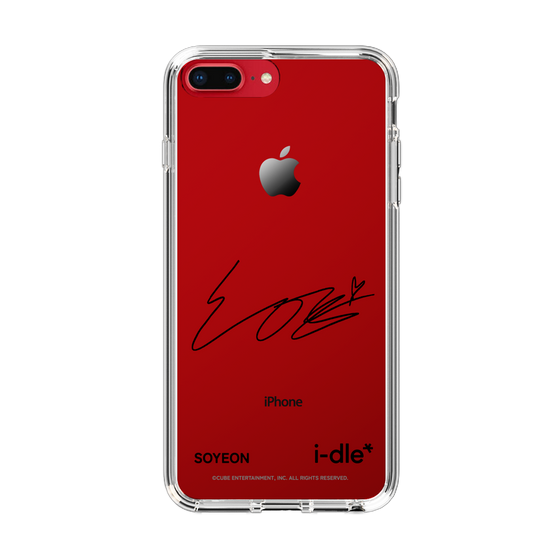 スリムプロテクションケース［ 2025 i-dle first japan tour - 手書きサイン - SOYEON ］