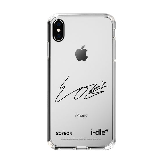 スリムプロテクションケース［ 2025 i-dle first japan tour - 手書きサイン - SOYEON ］