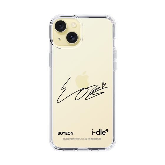 スリムプロテクションケース［ 2025 i-dle first japan tour - 手書きサイン - SOYEON ］