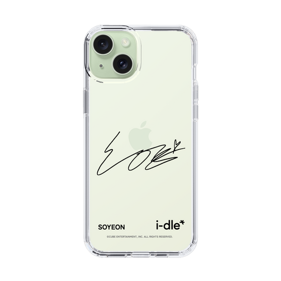 スリムプロテクションケース［ 2025 i-dle first japan tour - 手書きサイン - SOYEON ］