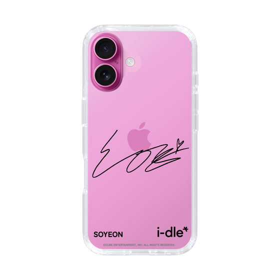 スリムプロテクションケース［ 2025 i-dle first japan tour - 手書きサイン - SOYEON ］