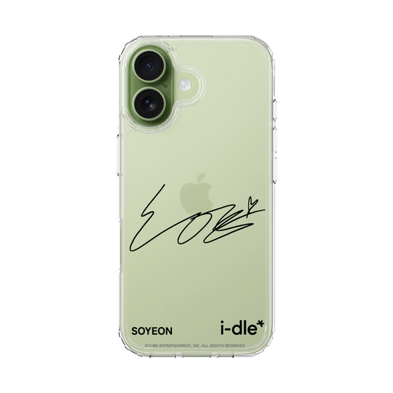スリムプロテクションケース［ 2025 i-dle first japan tour - 手書きサイン - SOYEON ］