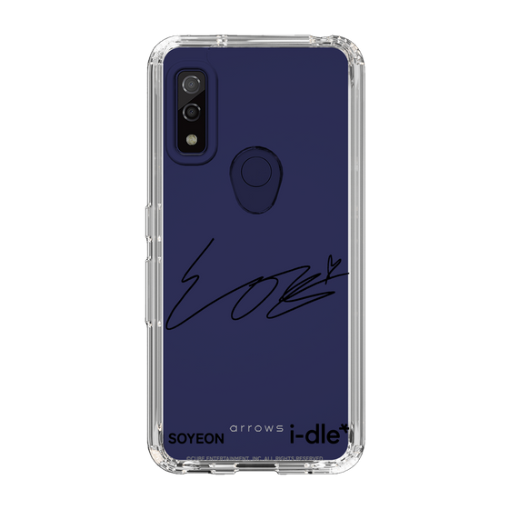 スリムプロテクションケース［ 2025 i-dle first japan tour - 手書きサイン - SOYEON ］