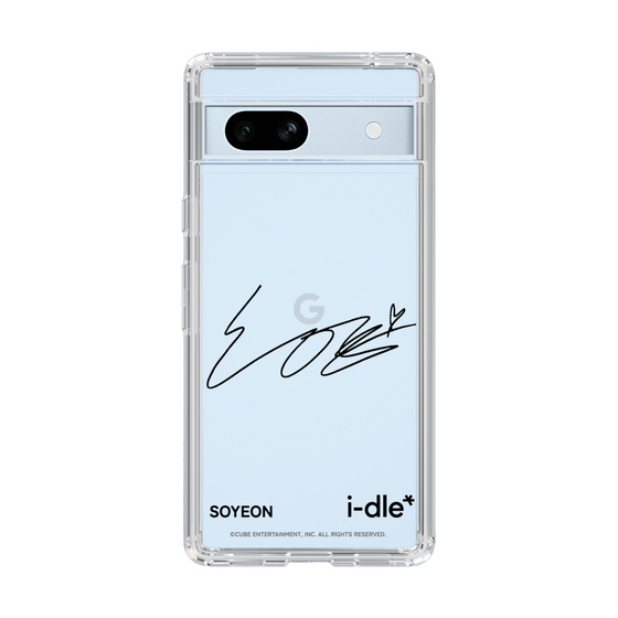 スリムプロテクションケース［ 2025 i-dle first japan tour - 手書きサイン - SOYEON ］