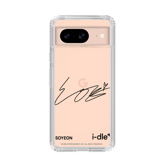 スリムプロテクションケース［ 2025 i-dle first japan tour - 手書きサイン - SOYEON ］