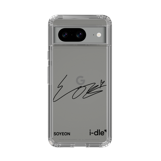 スリムプロテクションケース［ 2025 i-dle first japan tour - 手書きサイン - SOYEON ］