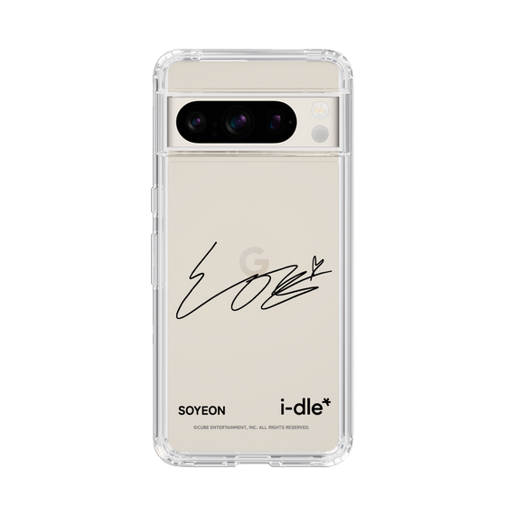 スリムプロテクションケース［ 2025 i-dle first japan tour - 手書きサイン - SOYEON ］