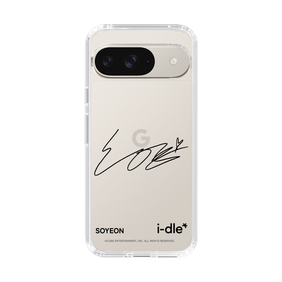 スリムプロテクションケース［ 2025 i-dle first japan tour - 手書きサイン - SOYEON ］